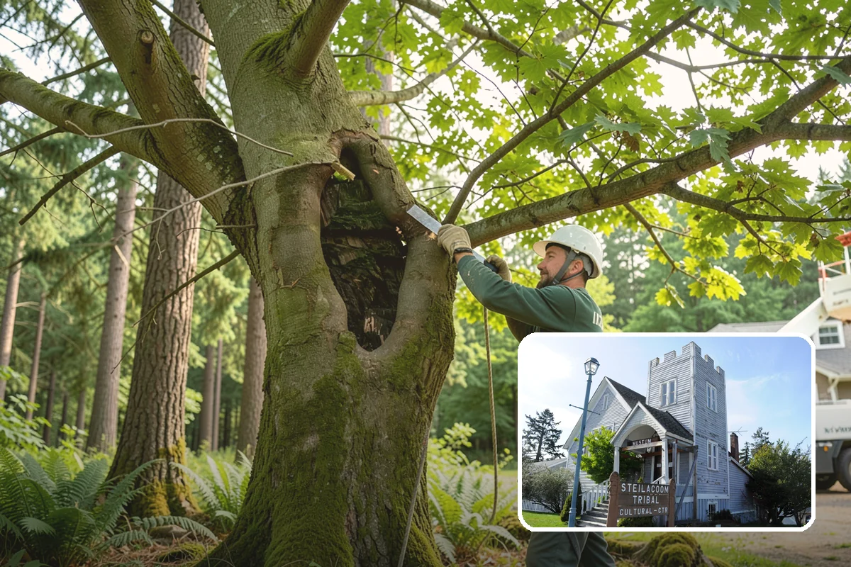 Limb support systems in Steilacoom, Pierce County, WA - Reduces the risk of limb or stem failure