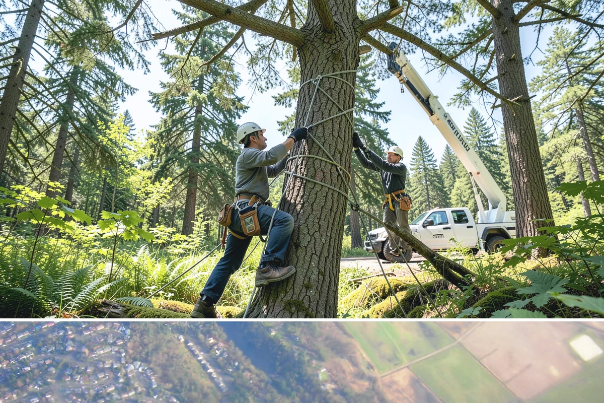 Log hauling in Algona, King County, WA - Service timing depends on seasonal moisture levels that impact wood drying rates for milling or chipping, with operations adapted...