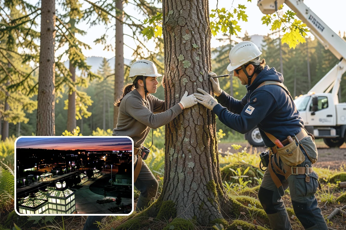 Log hauling in Auburn, King County, WA - Turns removed wood and debris into usable products