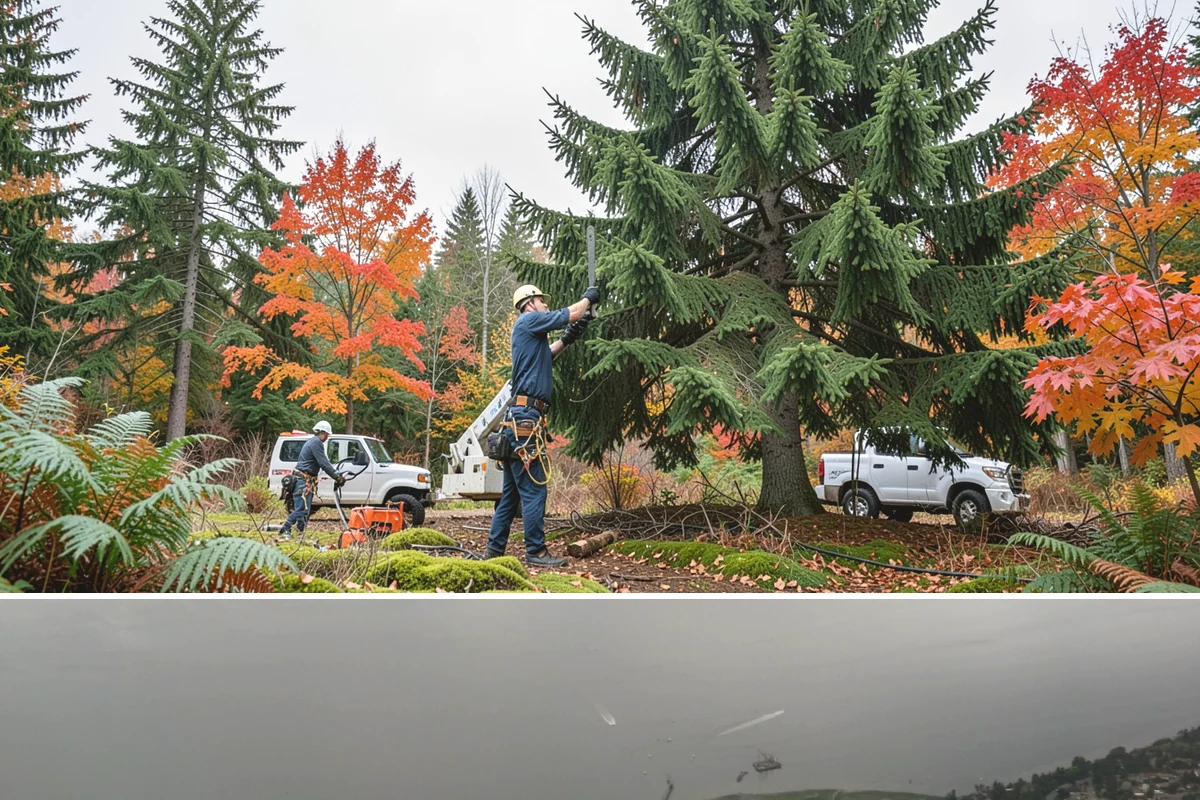 Log hauling in Des Moines, King County, WA - Service timing depends on seasonal moisture levels that impact wood drying rates for milling or chipping, with operations adapted...