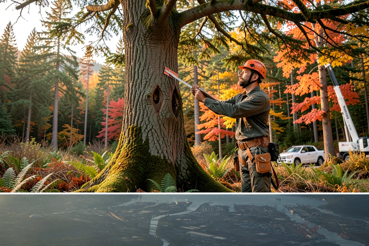 Log hauling in Fife, Pierce County, WA - Service timing depends on seasonal moisture levels that impact wood drying rates for milling or chipping, with operations adapted...