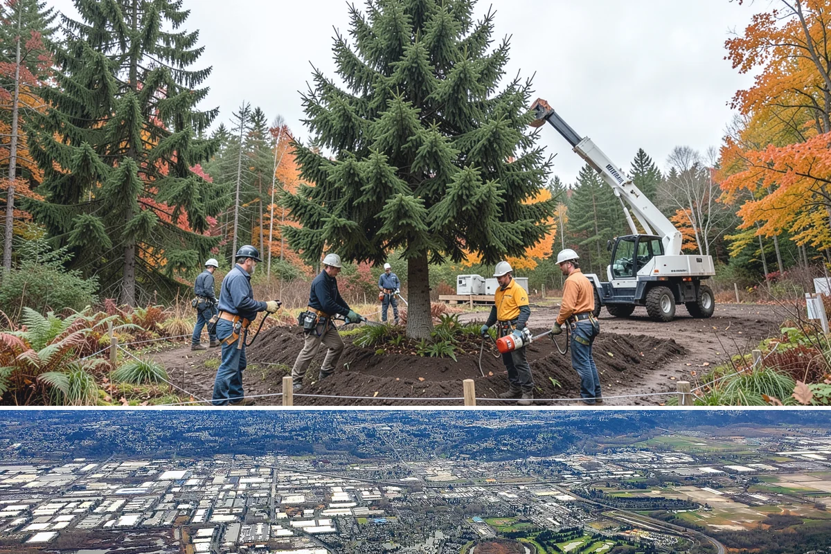 Log hauling in Kent, King County, WA - Service timing depends on seasonal moisture levels that impact wood drying rates for milling or chipping, with operations adapted...
