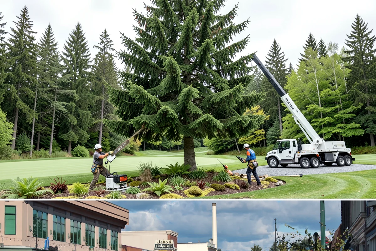 Log hauling in Monroe, Snohomish County, WA - Service timing depends on seasonal moisture levels that impact wood drying rates for milling or chipping, with operations adapted...