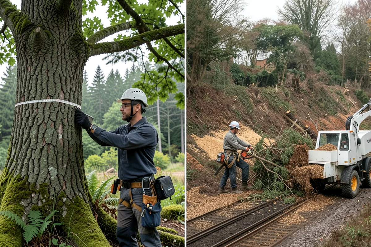 Log hauling in Puyallup, Pierce County, WA - Sort material by type and size