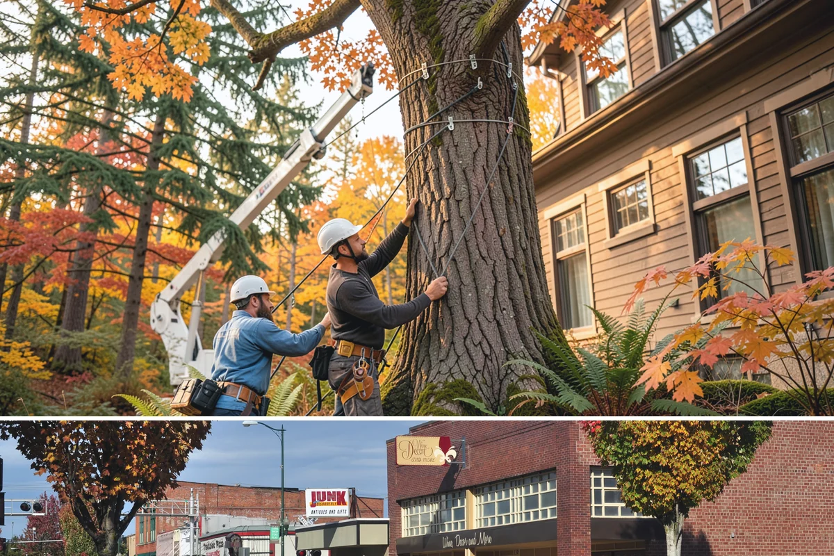 Log hauling in Puyallup, Pierce County, WA - Service timing depends on seasonal moisture levels that impact wood drying rates for milling or chipping, with operations adapted...