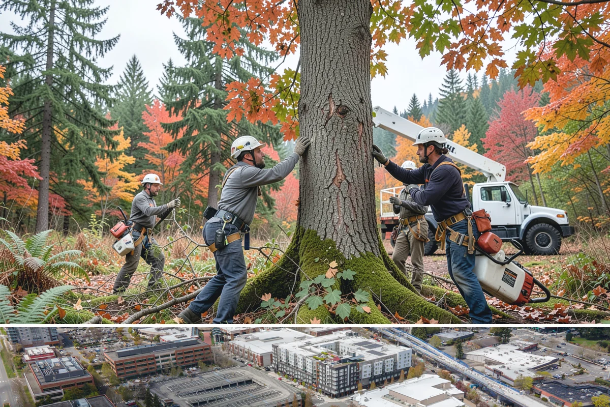 Log hauling in Redmond, King County, WA - Service timing depends on seasonal moisture levels that impact wood drying rates for milling or chipping, with operations adapted...