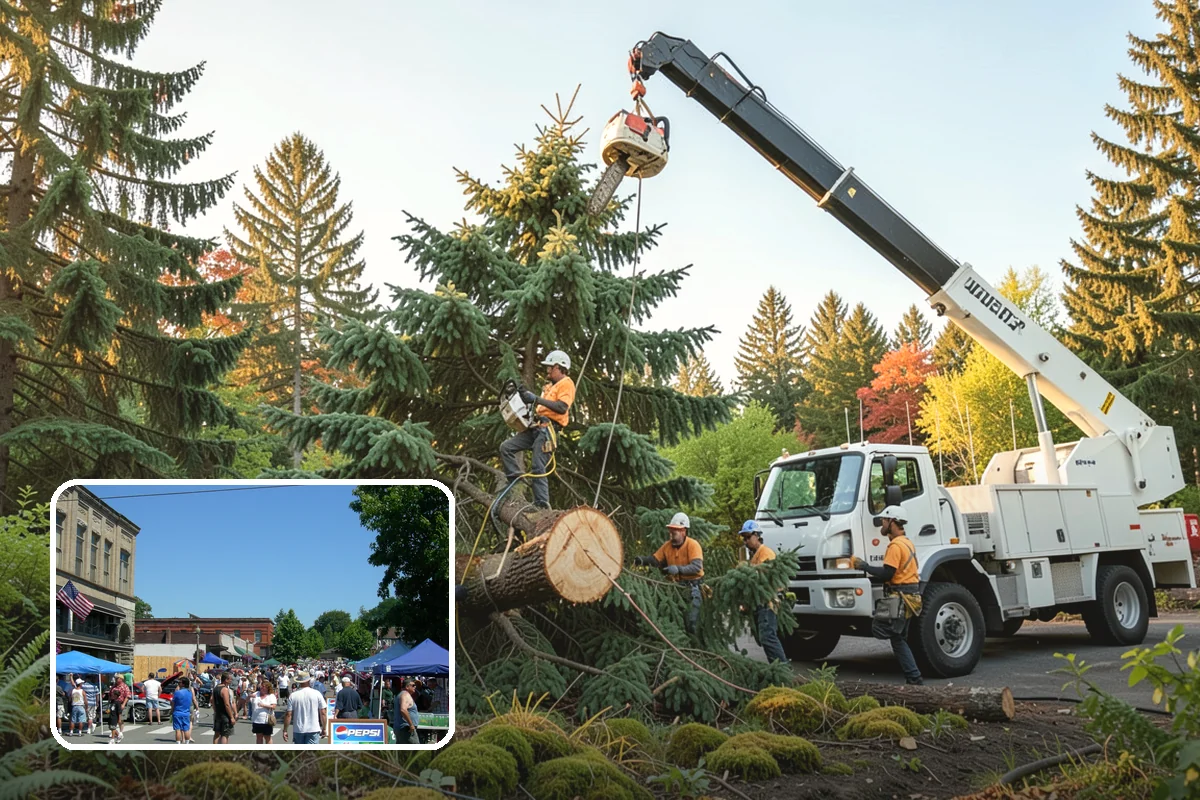 Log hauling in Snohomish, Snohomish County, WA - Turns removed wood and debris into usable products