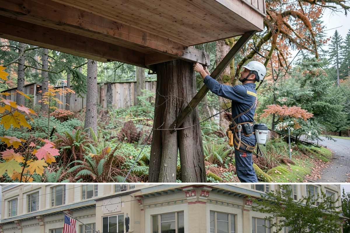 Lot clearing in Anacortes, Skagit County, WA - Work can generally proceed year-round in Puget Sound weather but may face delays from invasive species regrowth cycles or...