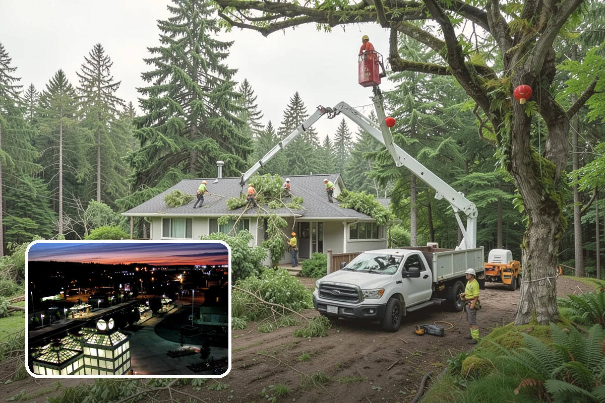 Lot clearing in Auburn, King County, WA - Improves access and usability of a site