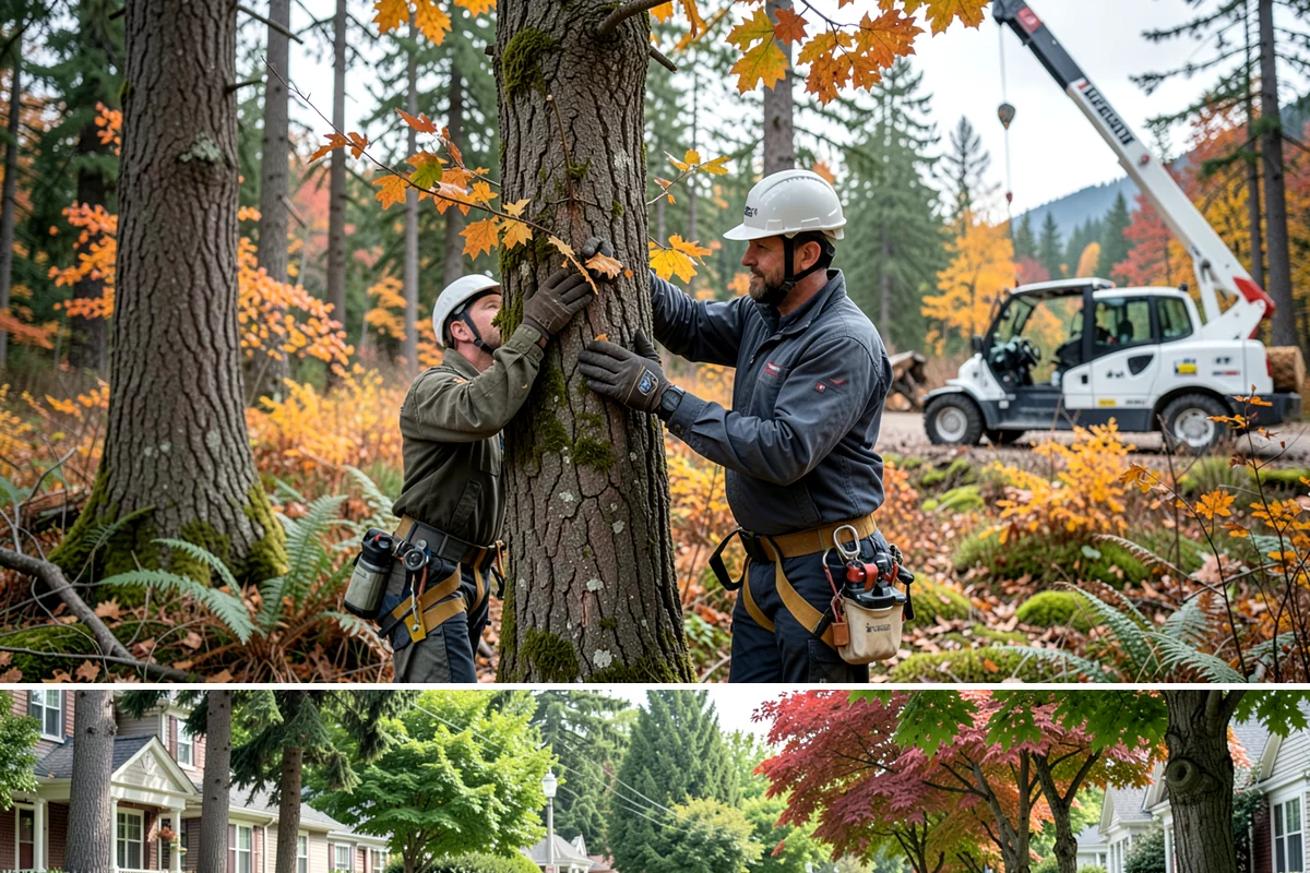 Lot clearing in Beaux Arts Village, King County, WA - Work can generally proceed year-round in Puget Sound weather but may face delays from invasive species regrowth cycles or...