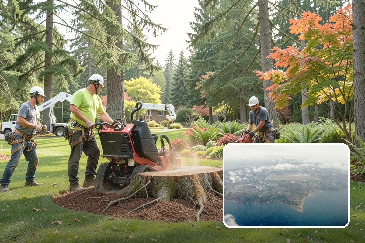 Lot clearing in Burien, King County, WA - Improves access and usability of a site