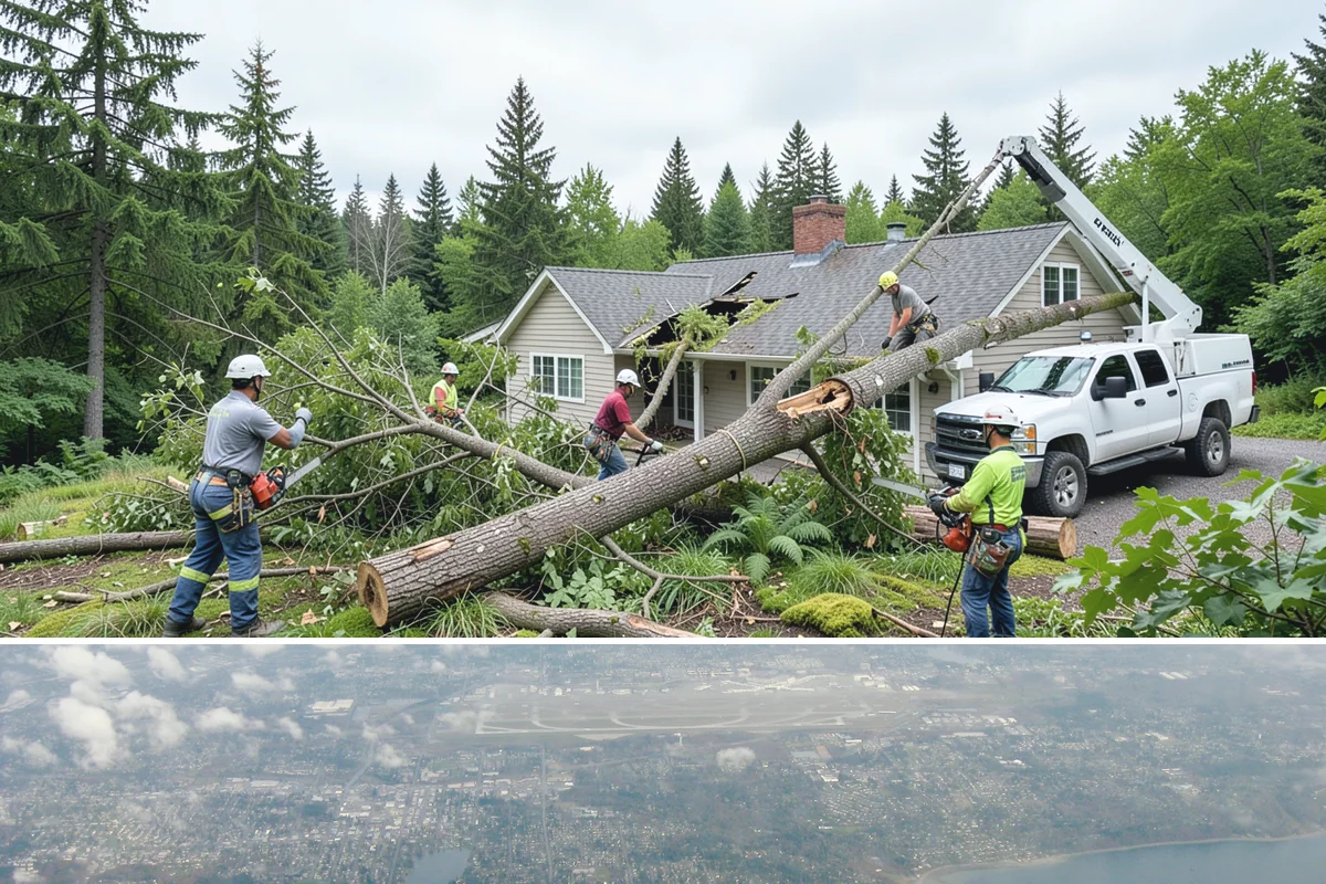 Lot clearing in Burien, King County, WA - Work can generally proceed year-round in Puget Sound weather but may face delays from invasive species regrowth cycles or...