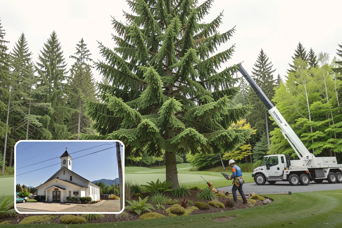 Lot clearing in Concrete, Skagit County, WA - Improves access and usability of a site