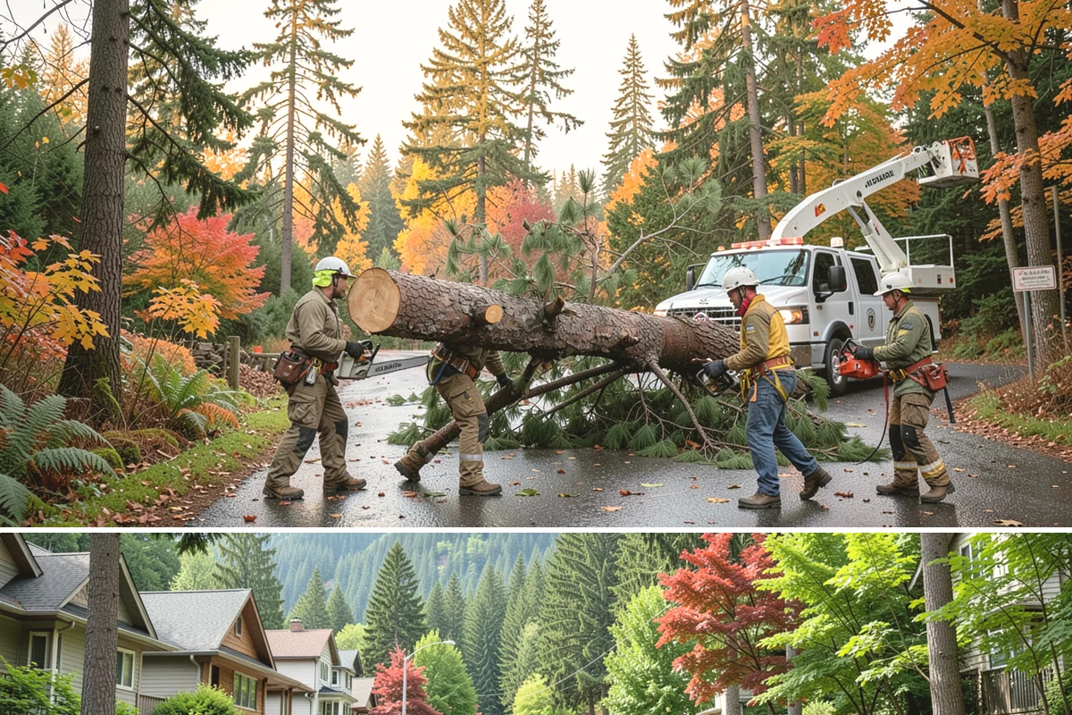 Lot clearing in Darrington, Snohomish County, WA - Work can generally proceed year-round in Puget Sound weather but may face delays from invasive species regrowth cycles or...