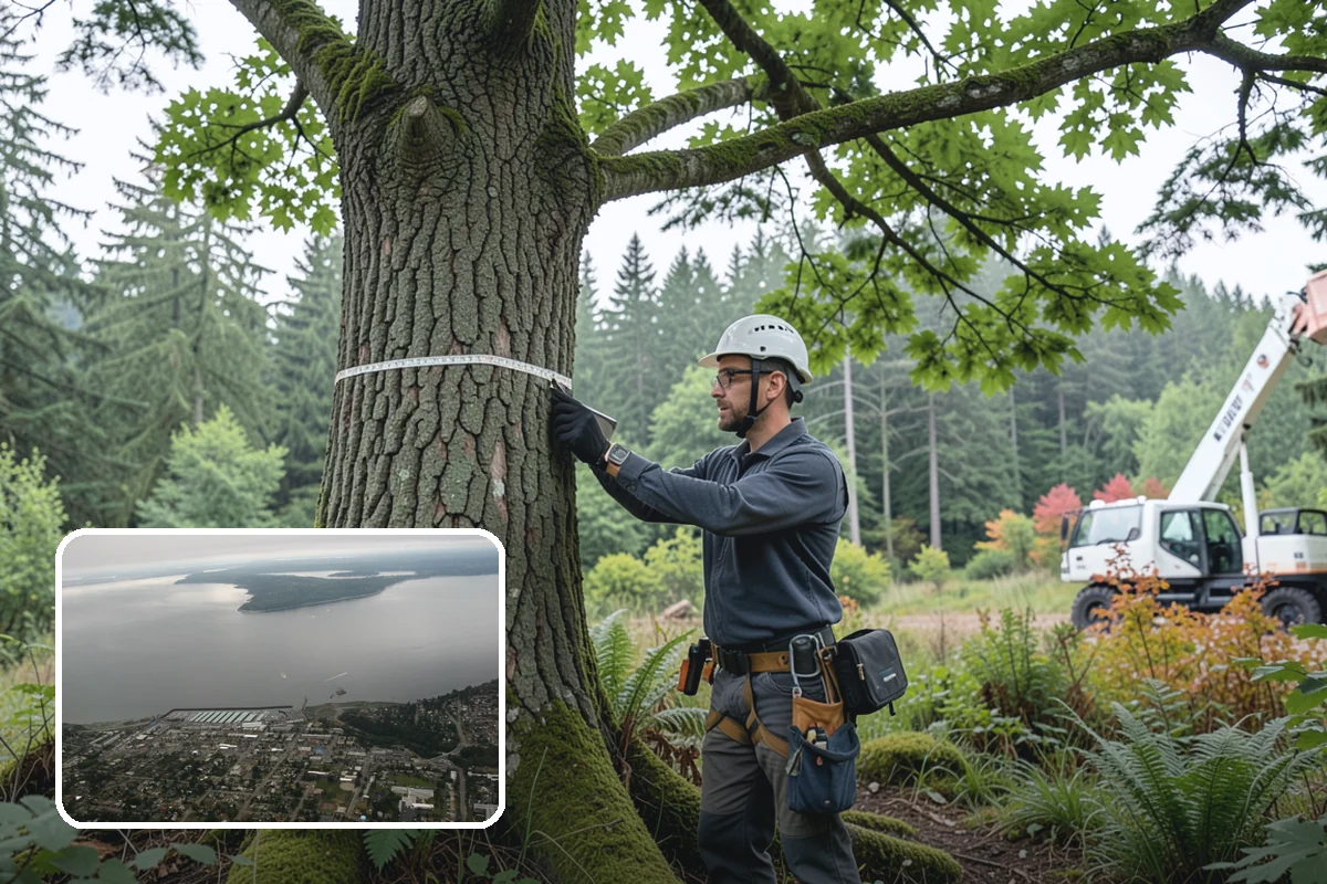 Lot clearing in Des Moines, King County, WA - Improves access and usability of a site