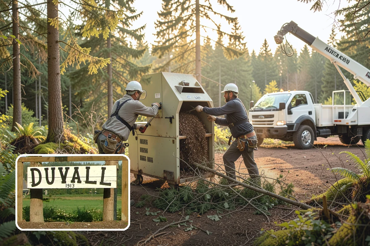 Lot clearing in Duvall, King County, WA - Improves access and usability of a site