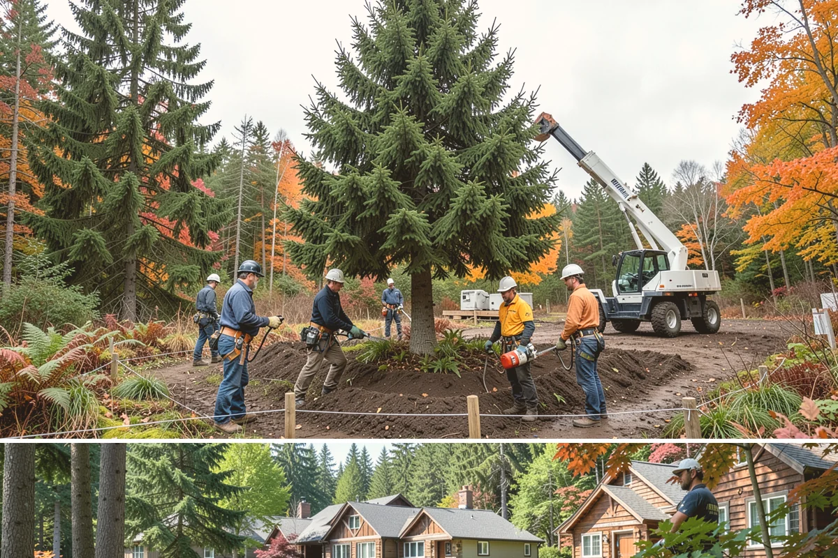 Lot clearing in Edgewood, Pierce County, WA - Work can generally proceed year-round in Puget Sound weather but may face delays from invasive species regrowth cycles or...