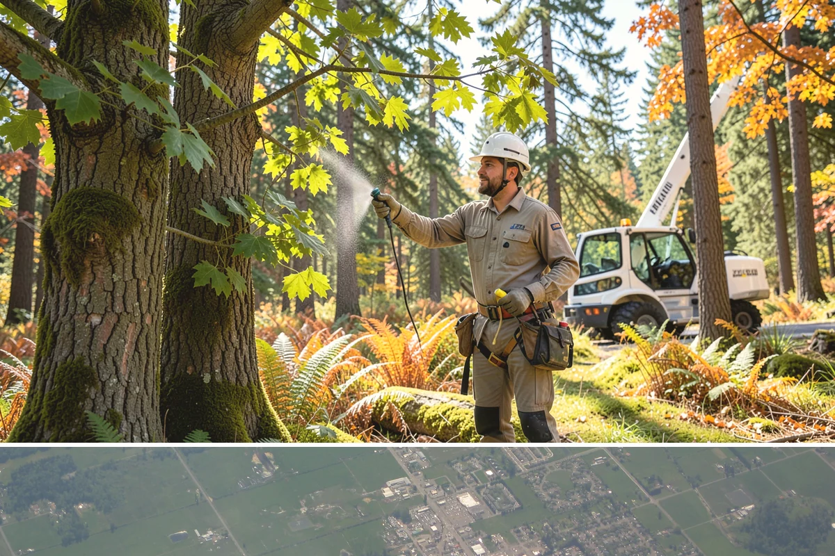 Lot clearing in Enumclaw, King County, WA - Work can generally proceed year-round in Puget Sound weather but may face delays from invasive species regrowth cycles or...