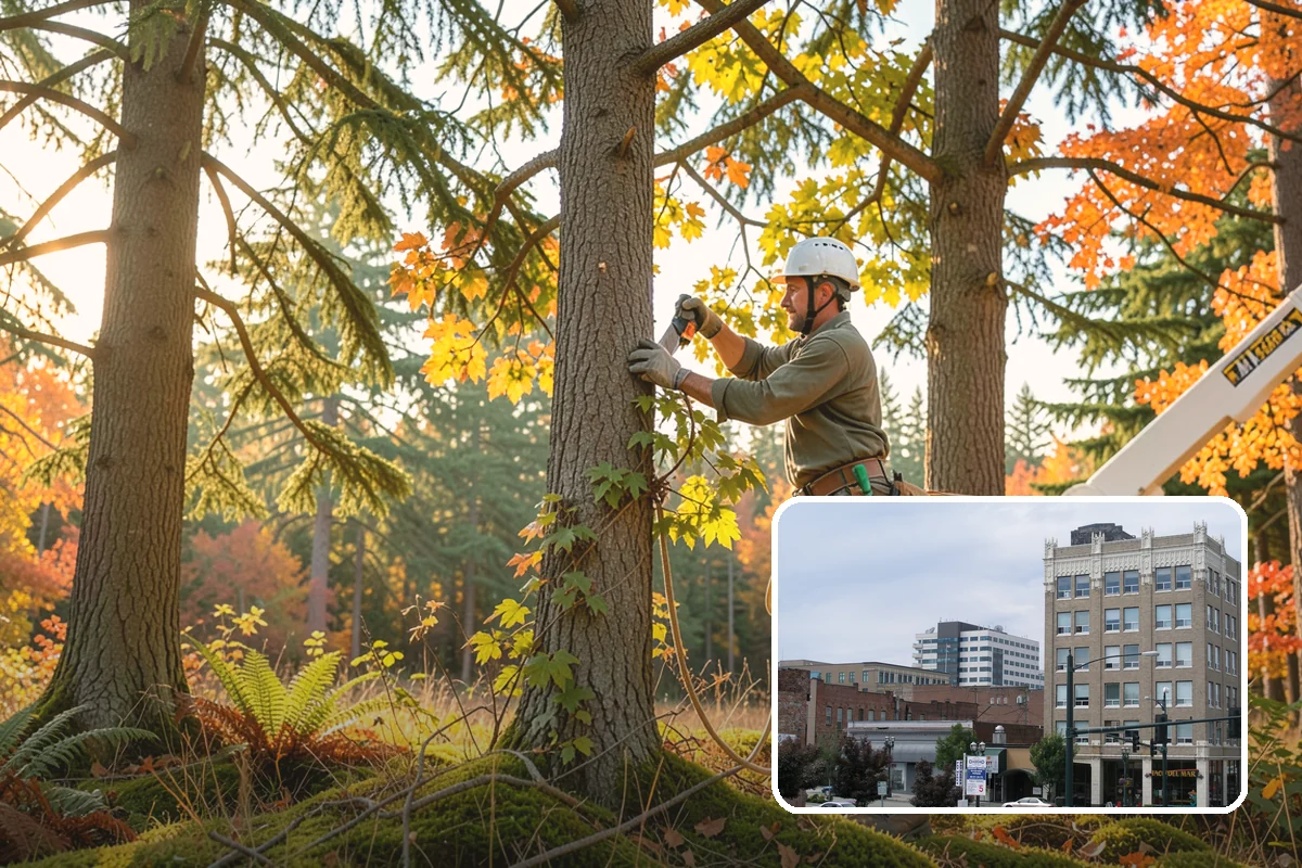 Lot clearing in Everett, Snohomish County, WA - Improves access and usability of a site