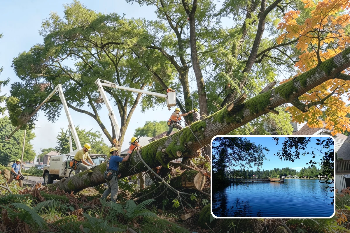Lot clearing in Federal Way, King County, WA - Improves access and usability of a site