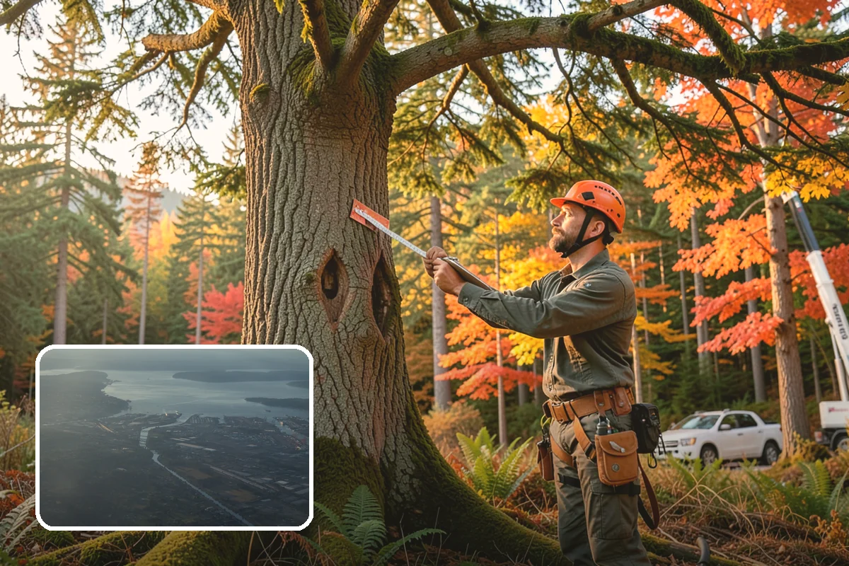 Lot clearing in Fife, Pierce County, WA - Improves access and usability of a site
