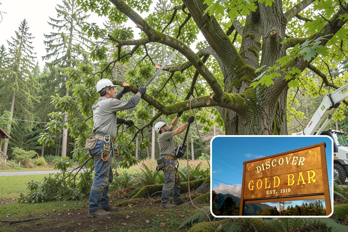 Lot clearing in Gold Bar, Snohomish County, WA - Improves access and usability of a site