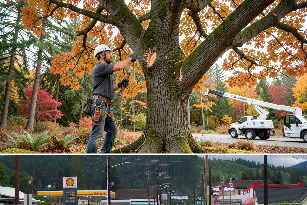 Lot clearing in Granite Falls, Snohomish County, WA - Work can generally proceed year-round in Puget Sound weather but may face delays from invasive species regrowth cycles or...