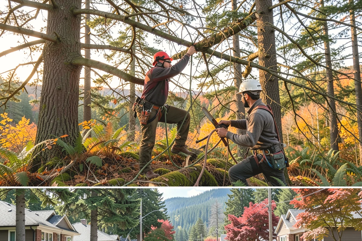 Lot clearing in Hunts Point, King County, WA - Work can generally proceed year-round in Puget Sound weather but may face delays from invasive species regrowth cycles or...