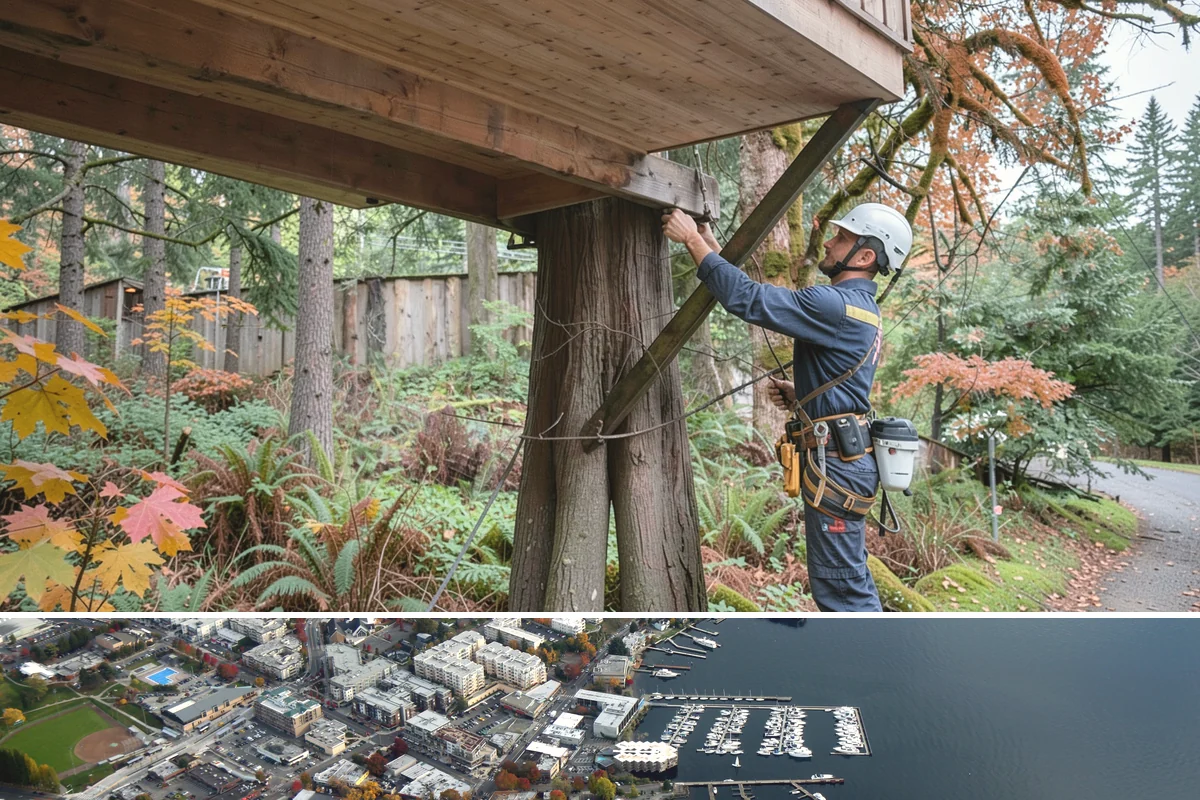 Lot clearing in Kirkland, King County, WA - Work can generally proceed year-round in Puget Sound weather but may face delays from invasive species regrowth cycles or...