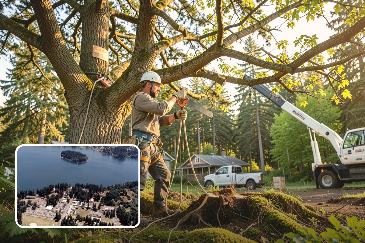 Lot clearing in Lakewood, Pierce County, WA - Improves access and usability of a site