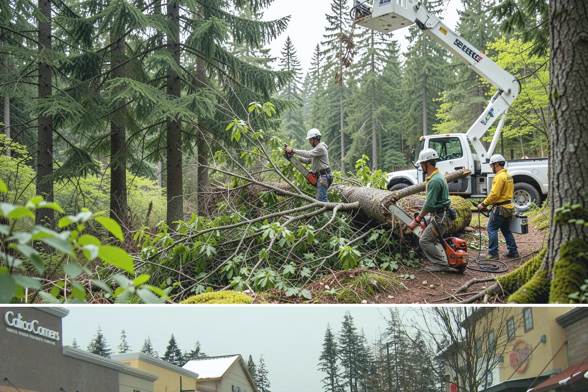 Lot clearing in Mill Creek, Snohomish County, WA - Work can generally proceed year-round in Puget Sound weather but may face delays from invasive species regrowth cycles or...