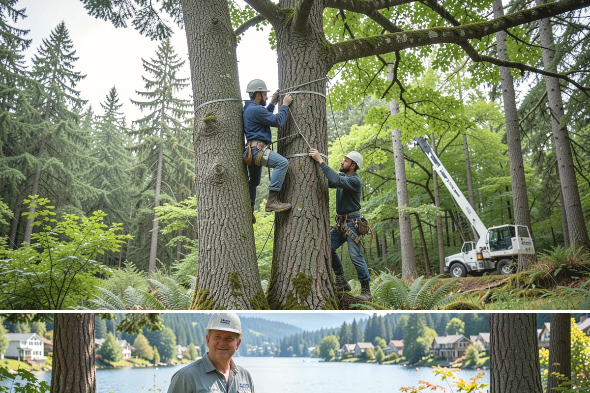 Lot clearing in Milton, King County, WA - Work can generally proceed year-round in Puget Sound weather but may face delays from invasive species regrowth cycles or...