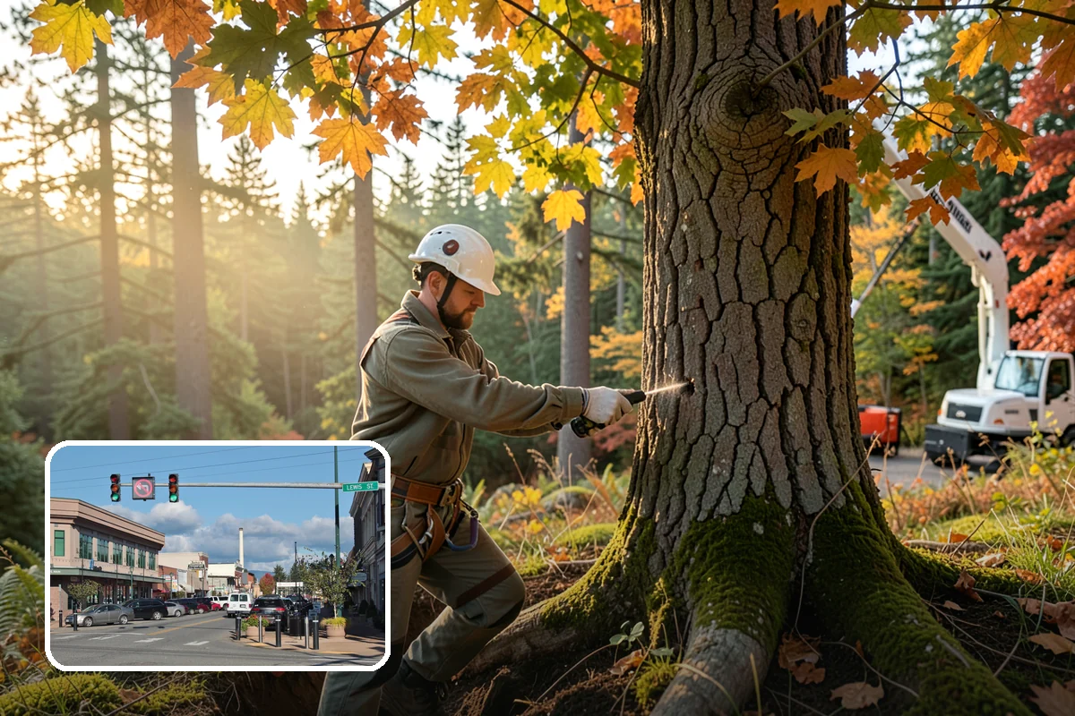 Lot clearing in Monroe, Snohomish County, WA - Improves access and usability of a site