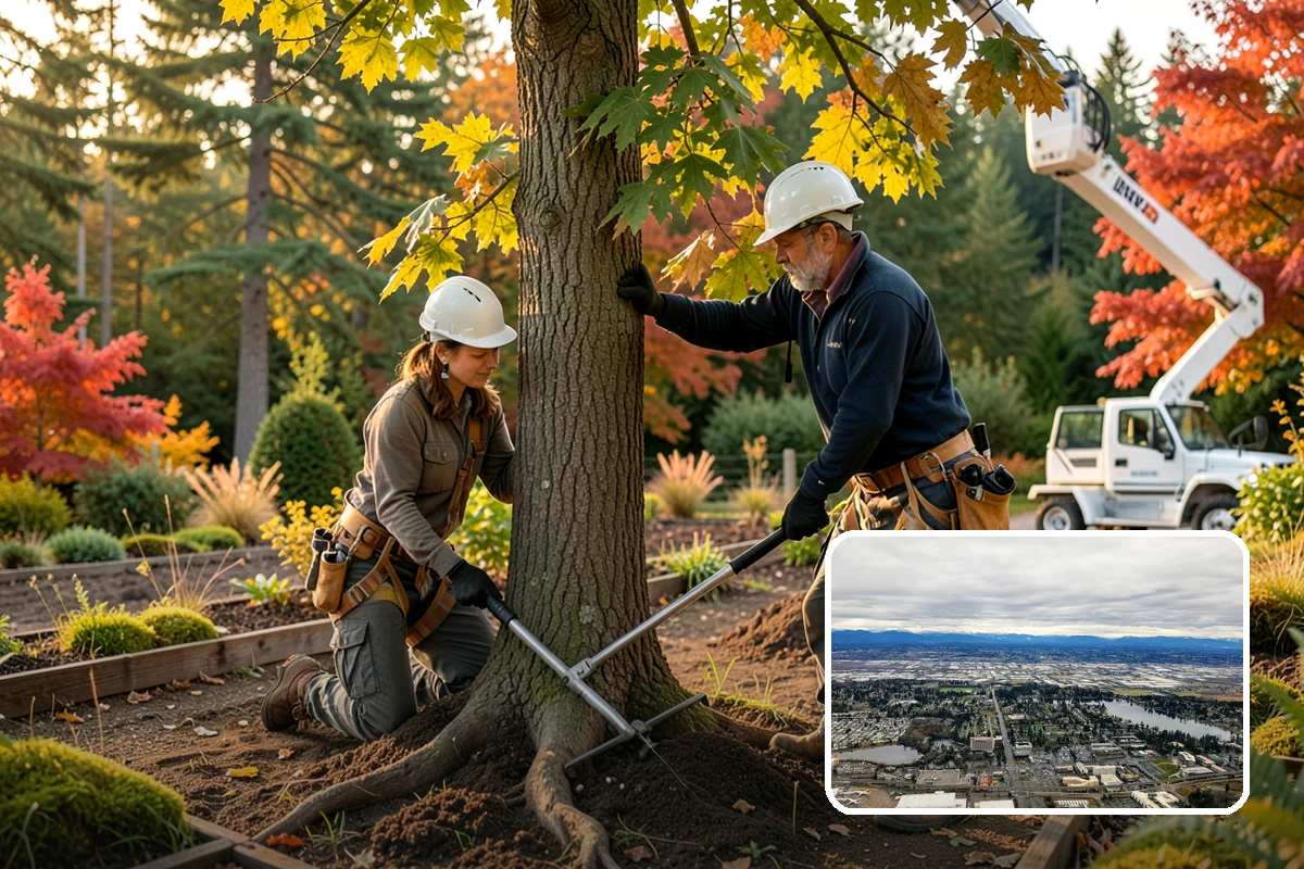 Lot clearing in SeaTac, King County, WA - Improves access and usability of a site