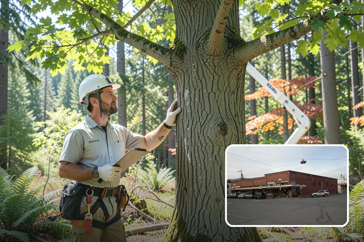Lot clearing in Sedro-Woolley, Skagit County, WA - Improves access and usability of a site