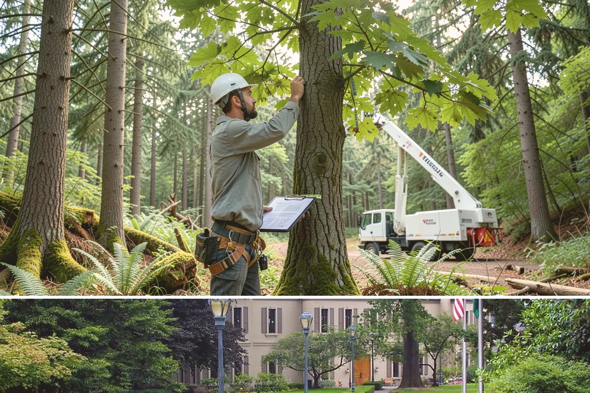 Lot clearing in Woodinville, King County, WA - Work can generally proceed year-round in Puget Sound weather but may face delays from invasive species regrowth cycles or...