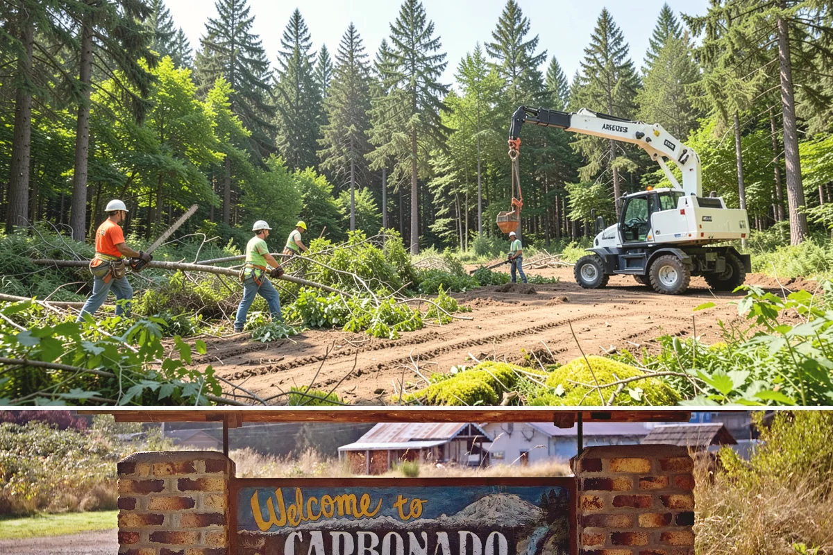 Lumber milling in Carbonado, Pierce County, WA - Milling can generally occur year-round in the Puget Sound region but may be delayed during heavy rain or snow that compromises...