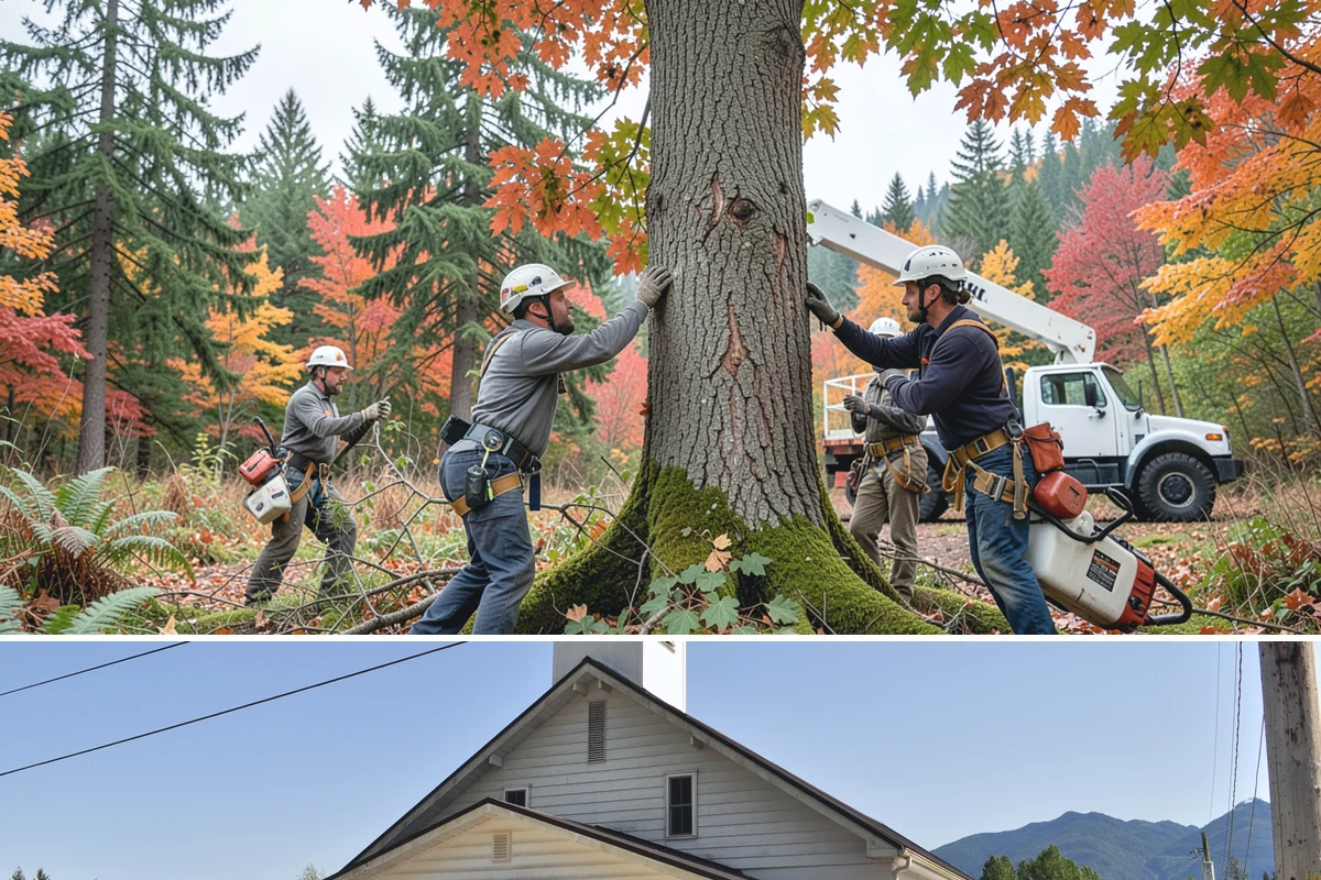 Lumber milling in Concrete, Skagit County, WA - Milling can generally occur year-round in the Puget Sound region but may be delayed during heavy rain or snow that compromises...