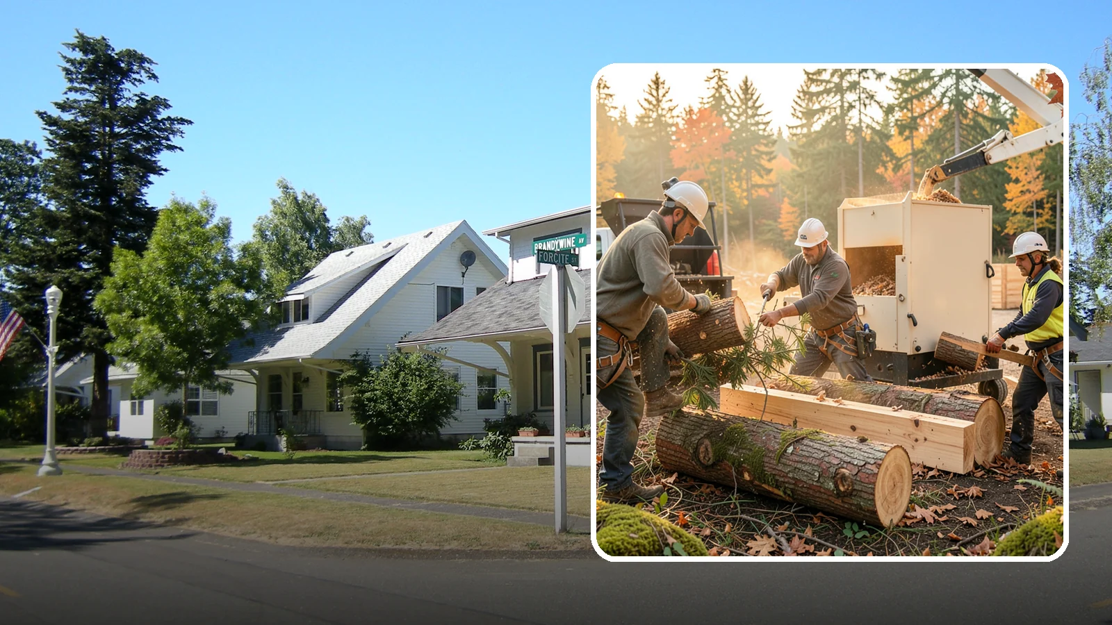 Lumber milling in DuPont, Pierce County, WA - The milling of logs into dimensional lumber.