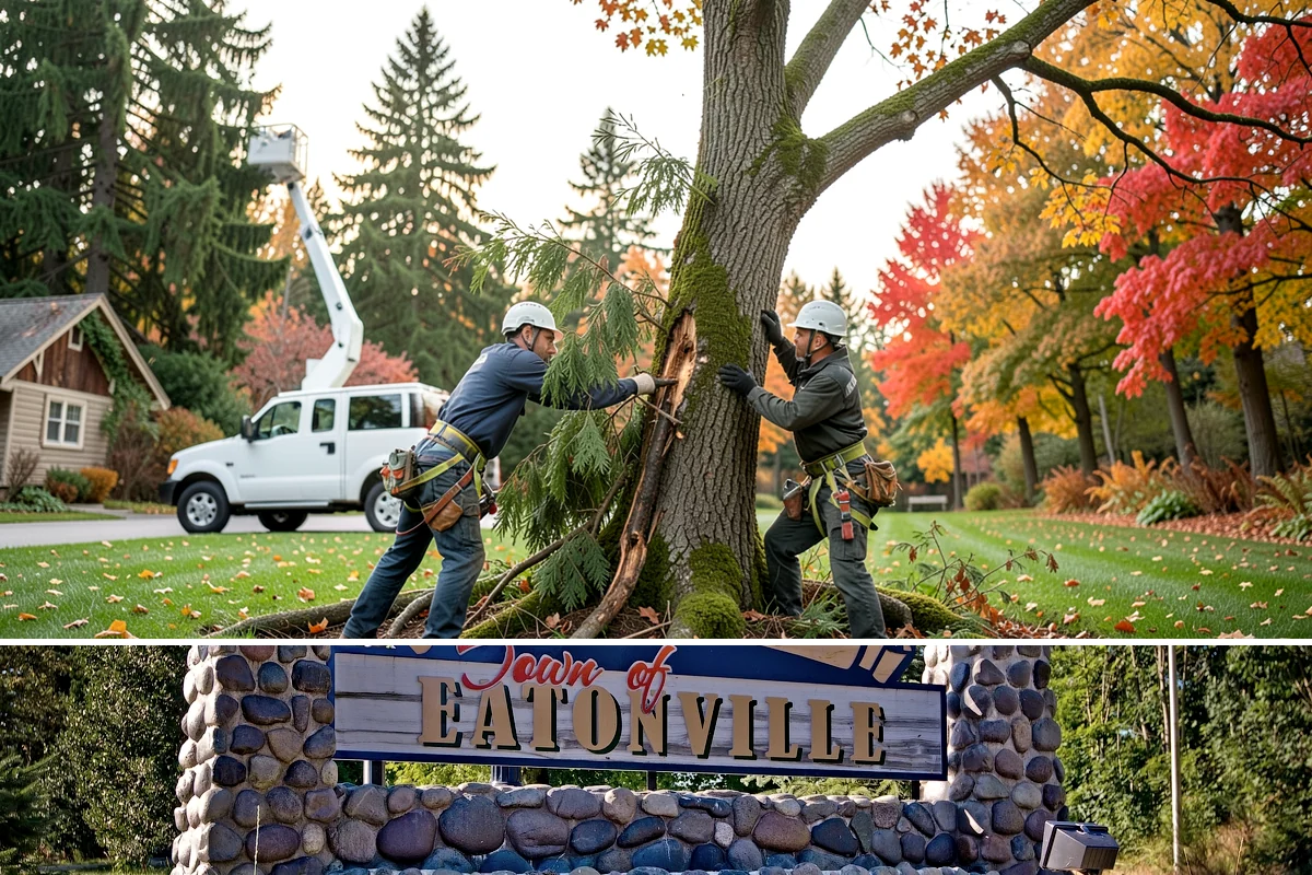 Lumber milling in Eatonville, Pierce County, WA - Milling can generally occur year-round in the Puget Sound region but may be delayed during heavy rain or snow that compromises...