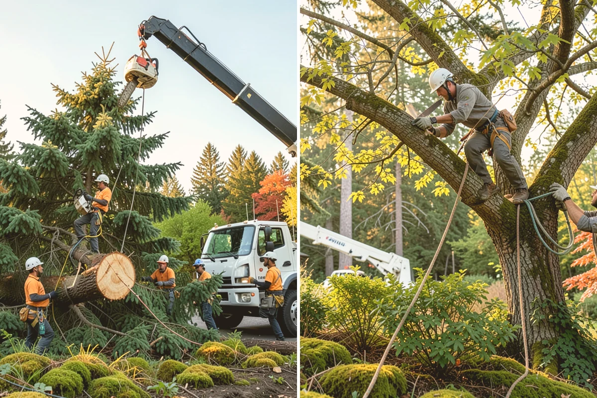 Lumber milling in Edmonds, Snohomish County, WA - Sort material by type and size