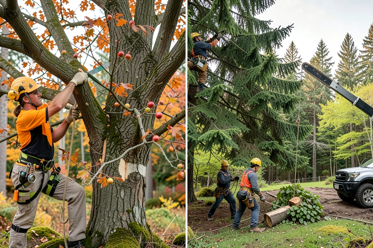 Lumber milling in Fircrest, Pierce County, WA - Sort material by type and size