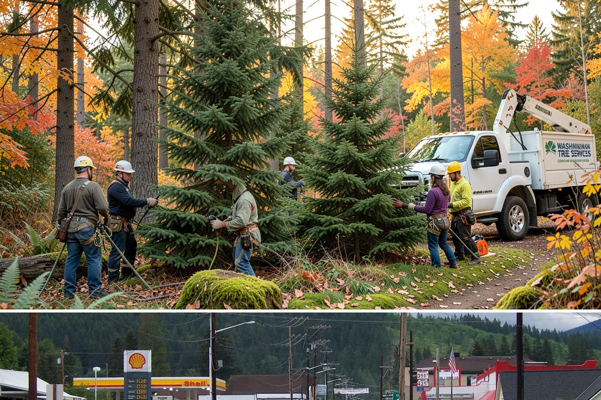 Lumber milling in Granite Falls, Snohomish County, WA - Milling can generally occur year-round in the Puget Sound region but may be delayed during heavy rain or snow that compromises...