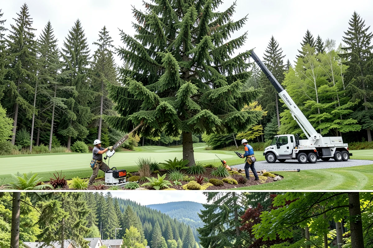 Lumber milling in Lake Forest Park, King County, WA - Milling can generally occur year-round in the Puget Sound region but may be delayed during heavy rain or snow that compromises...