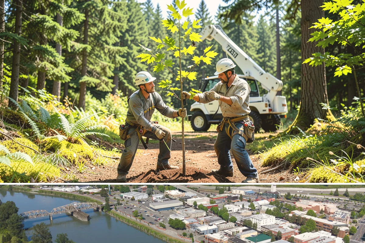 Lumber milling in Mount Vernon, Skagit County, WA - Milling can generally occur year-round in the Puget Sound region but may be delayed during heavy rain or snow that compromises...