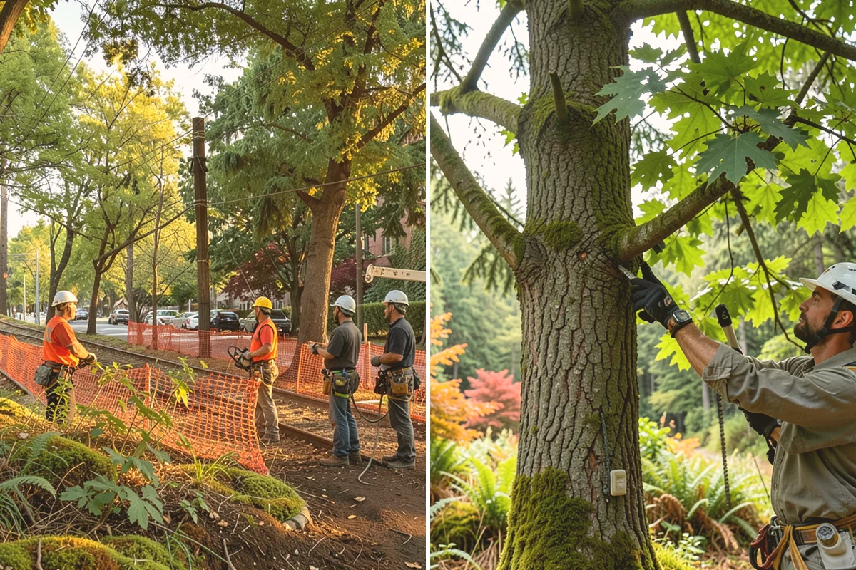 Lumber milling in Newcastle, King County, WA - Sort material by type and size