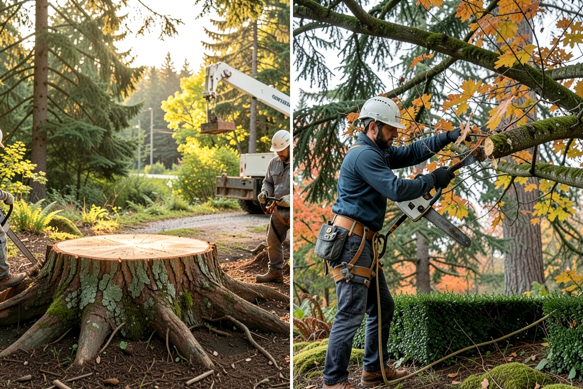 Lumber milling in Puyallup, Pierce County, WA - Sort material by type and size