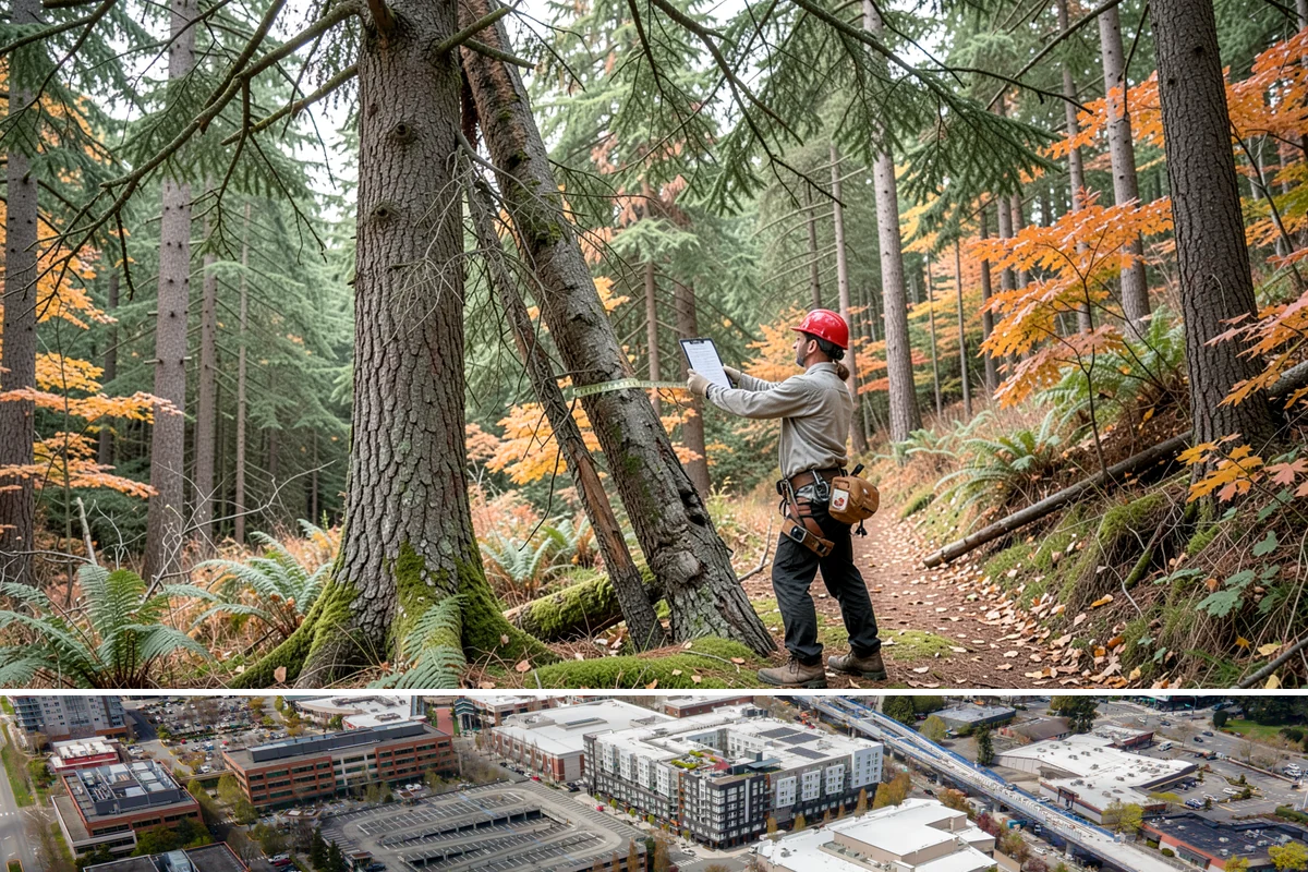 Lumber milling in Redmond, King County, WA - Milling can generally occur year-round in the Puget Sound region but may be delayed during heavy rain or snow that compromises...