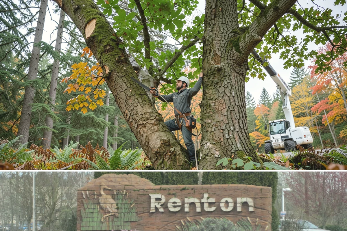 Lumber milling in Renton, King County, WA - Milling can generally occur year-round in the Puget Sound region but may be delayed during heavy rain or snow that compromises...