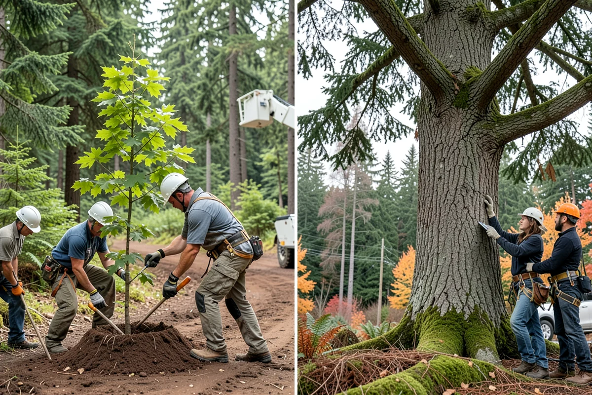 Lumber milling in Seattle, King County, WA - Sort material by type and size